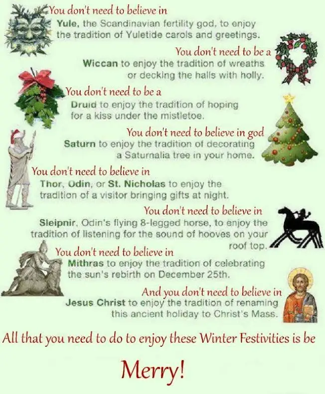 holiday beliefs