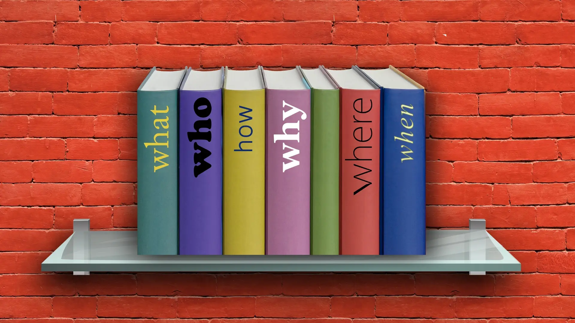 books on a shelf