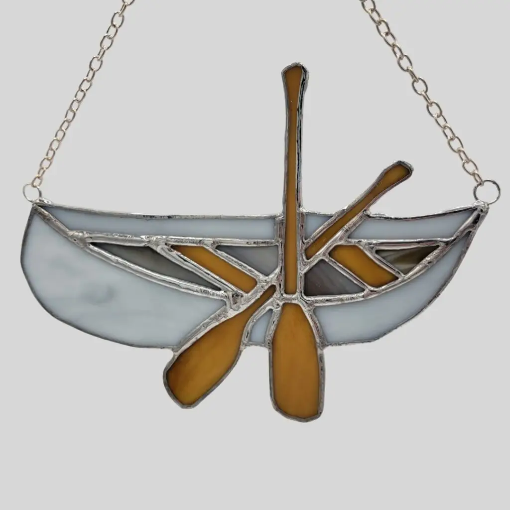 Stained Glass canoe